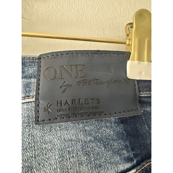 One teaspoon shorts Sz25 dark faded sides unique look - Picture 7 of 9